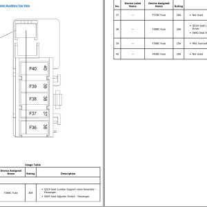 Opel Crossland X 2018 Electrical Wiring Diagrams Component Locator 1