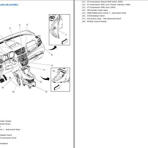 Opel Mokka 2015 Electricals Wiring Diagrams Component Locator 1