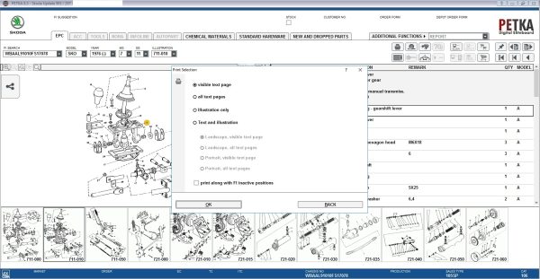 PETKA 8.3 Volkswagen Seat Skoda Audi Commercial Vehicles Porsche 06.2022 Spare Parts Catalog DVD 12