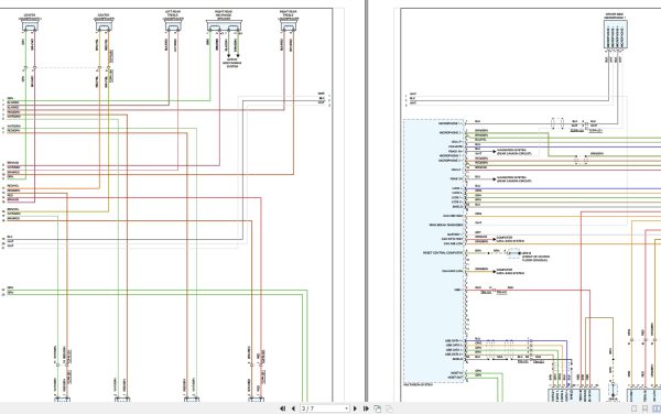Porsche 911 Carrera Cabriolet 2021 992 F6 3.0L Turbo Electrical Wiring Diagram 4
