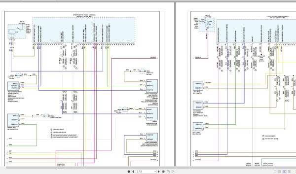 Porsche 911 Carrera S 992 2021 F6 3.0L Turbo Electrical Wiring Diagram 4