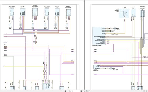 Porsche 911 Carrera S Cabriolet 992 2021 F6 3.0L Turbo Electrical Wiring Diagram 4
