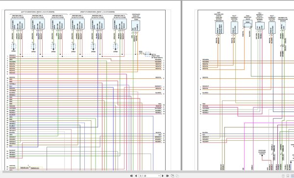 Porsche 911 Targa 4 992 2021 F6 3.0L Turbo Electrical Wiring Diagram 3