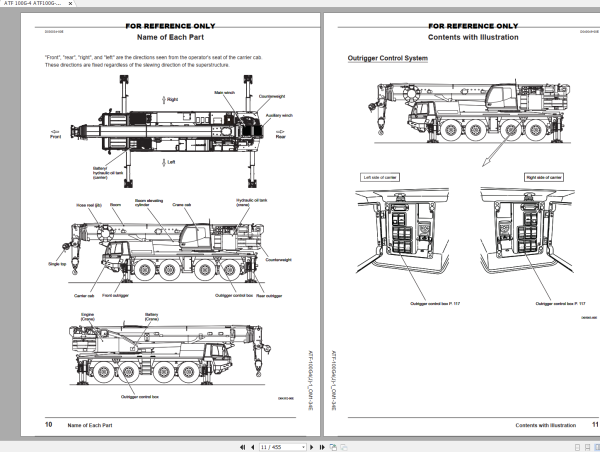 Tadano Crane ATF100G 4 Operation and Maintenance Manual ATF 100G4J 1 OM1 34E 2
