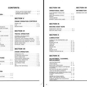 Tadano Hydraulic Crane TR 280XL Operation and Maintenance Manual TR 200EU 22 O 02 2
