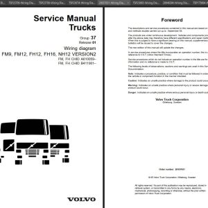 Volvo Truck Latin America FH 12 Wiring Diagram EN 1