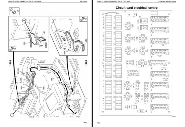 Volvo Truck Latin America FM10 Wiring Diagram 1998 EN 2