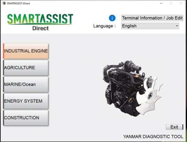 YANMAR SMART ASSIST V2.19 Diagnostic Tool 2