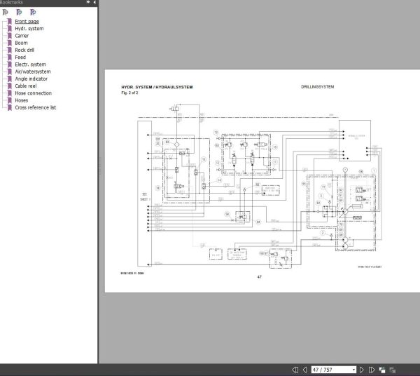 Atlas Copco Boomer 104 Spare Parts Catalogue 8991858500 2