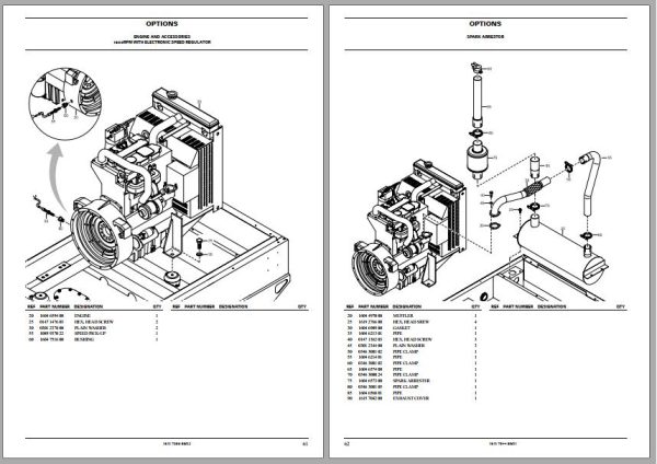 Atlas Copco Portable Compressors QAS 55 Pd Spare Parts List 2005 1