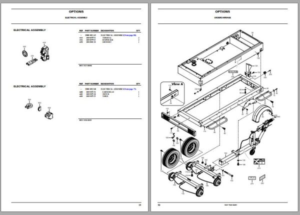 Atlas Copco Portable Compressors QAS 95 Pd Spare Parts List 2006 1