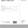 Atlas Copco Portable Compressors XAHS 347 XAHS 710 CD7 Engine CAT C7 Spare Parts List 2007