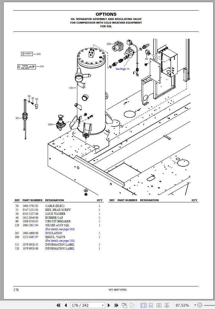 Atlas Copco Portable Compressors XAVS 396 XAVS 830 CD6 Engine CAT C9