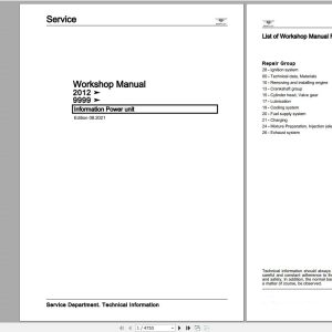 Bentley Continental GTC 2013 Workshop Manual Wiring Diagrams 1