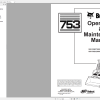 Bobcat Loader 753 Service Manual Schematic Operation Maintenance Manual 3