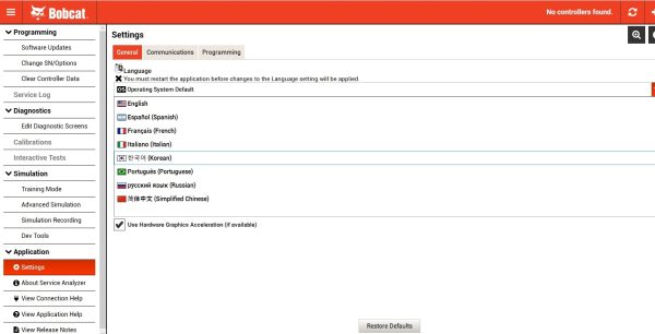 Bobcat Service Analyzer 90.09 07.2022 Diagnostic Software DVD 7