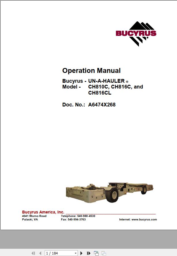 CAT 816 816 1090R Operation And Maintenance Manual BI631278 1