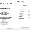 CAT ATB Morley EMW64 500 kW Motor Technical Manual BI620398