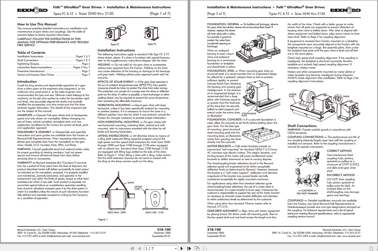 CAT BC200 BC100 Technical Manual BI629266