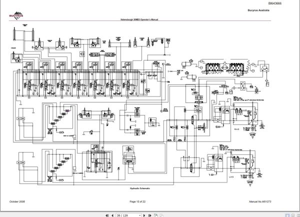 CAT Bucyrus 30MB3 Operators Manual BI643666 1
