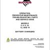 CAT Bucyrus 88 0897 Battery Charger Operation And Maintenance Manual BI629580