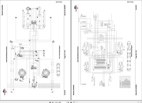 CAT Bucyrus AUSTAR Operation And Service Manual BI010364 1