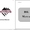 CAT Bucyrus BSL Technical Manual BI619017