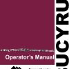 CAT Bucyrus CL110 Operators Manual BI014596