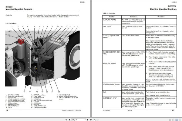 CAT Bucyrus CL115 Operation And Maintenance Manual BI002294 1
