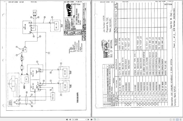 CAT Bucyrus Canyon Fuel Sufco Mine March 1998 Technical Manual BI377694 1
