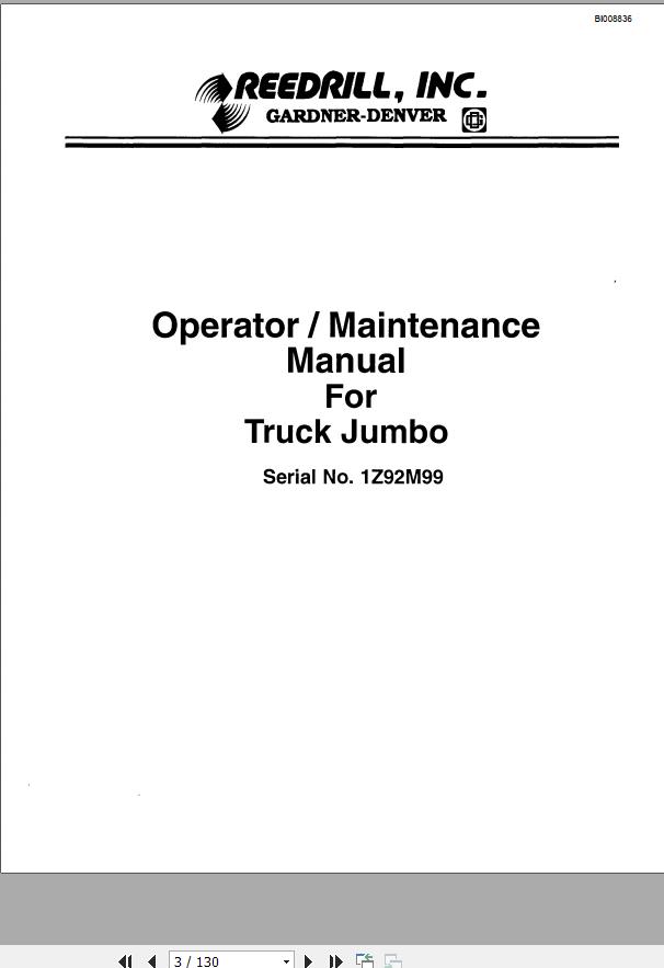 CAT Bucyrus Components Operation And Maintenance Manual BI008836