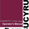 CAT Bucyrus FBL 10 Utility Operators Manual BI014623