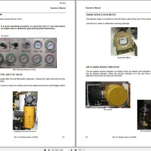 CAT Bucyrus FBL 10 Utility Operators Manual BI014623 1