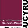 CAT Bucyrus FBL 15 Utility Operators Manual BI014629