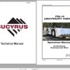 CAT Bucyrus FBL10 Utility Vehicle Operators Manual BI643670