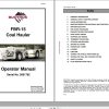 CAT Bucyrus FBR 15 Operator Manual BI643602