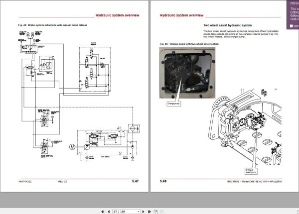 CAT Bucyrus FH120 816AC 816 1154 Operation And Maintenance Manual BI631295 1