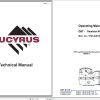 CAT Bucyrus Gearbox KP 45 CST Operating Manual BI616007