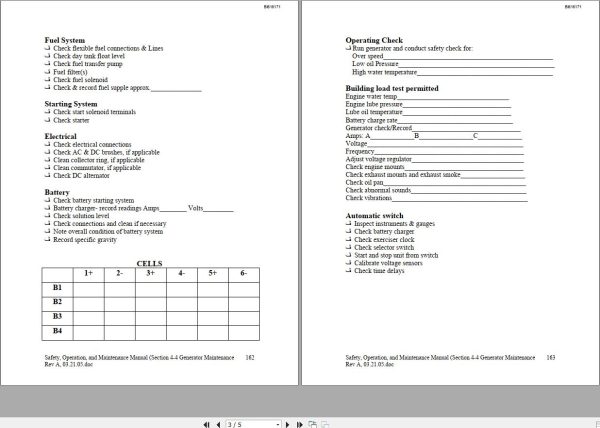 CAT Bucyrus HW300 SHM SHM01 Technical Manual BI616171 1