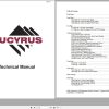 CAT Bucyrus HW300 SHM SHM01 thru SHM50 TI555 Technical Manual BI616174