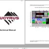 CAT Bucyrus HW300 SHM SHM01 thru SHM50 TI555 Technical Manual BI616176