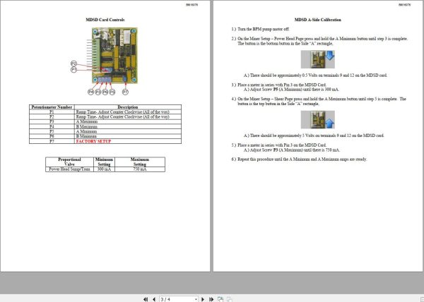 CAT Bucyrus HW300 SHM SHM51 Technical Manual BI616076 1
