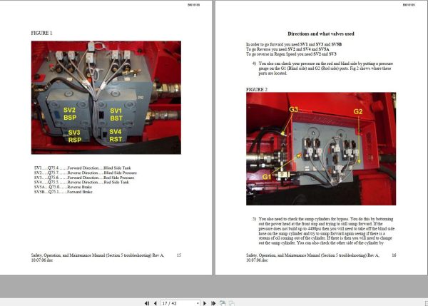 CAT Bucyrus HW300 SHM SHM51 Technical Manual BI616169 1