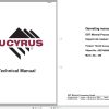 CAT Bucyrus Impact Roll Crusher SK1118 Operating Manual BI619007