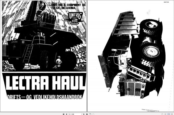 CAT Bucyrus Lectra Haul Technical Manual BI007455 NO