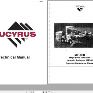 CAT Bucyrus MK10HD Operation And Maintenance Manual BI615924