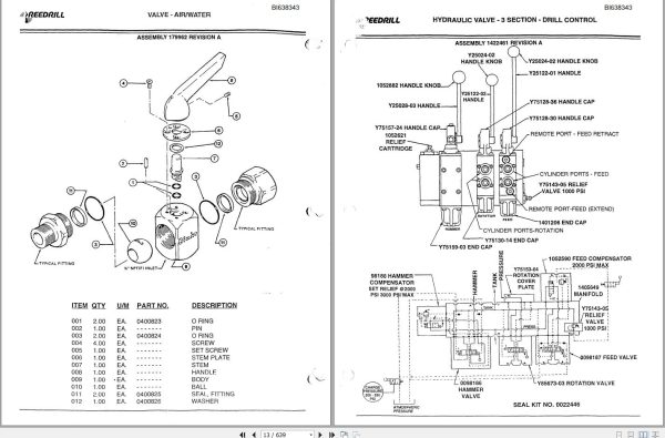 CAT Bucyrus MK35HE PS Parts Catalog BI638343 1