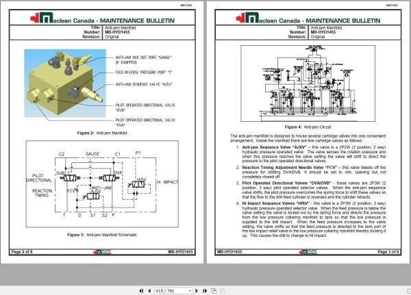 CAT Bucyrus MK7 Electric Hydraulic Two Boom Maintenance Manual BI621992 1