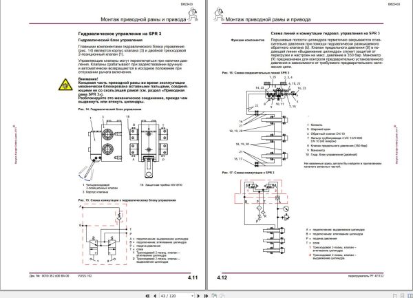 CAT Bucyrus Material Handler PF 4 1132 Instruction Manual BI623433 RU 1