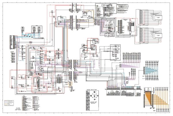 CAT Engine Generator 3500B 3508 3513 3516 3508B 3513B 3516B Electric Scematic 2007 1